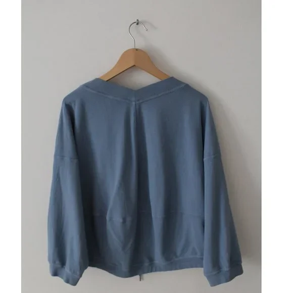 Lululemon Dare the Day Pullover / M/L / Washed Tempest Blue Oversized Sweater - Picture 6 of 11